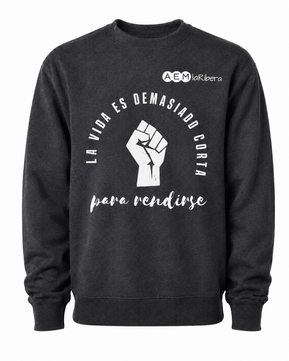 Sudadera solidaria unisex AEM La Ribera